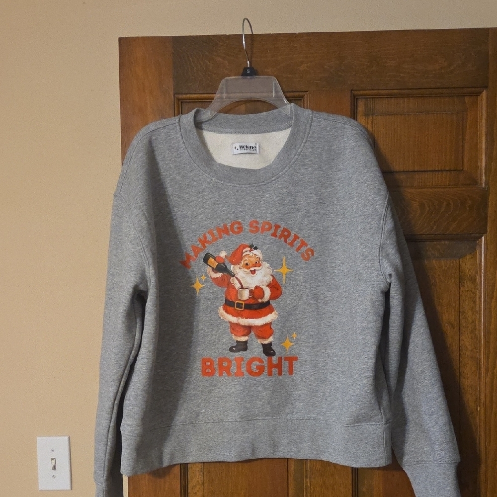 Helene In Between Santa Sweatshirt